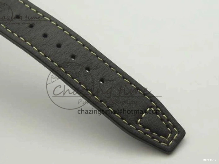 MIROTIME 0503 Big Pilot IW510301 Satin-Polished RG YLF Best Edition Black Dial On Leather Strap A Flexible 7222